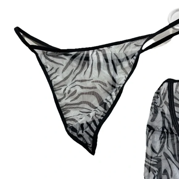 Sheer Lace Lingerie Babydoll Nightie Size 3XL Sexy Y2K - Picture 4 of 10